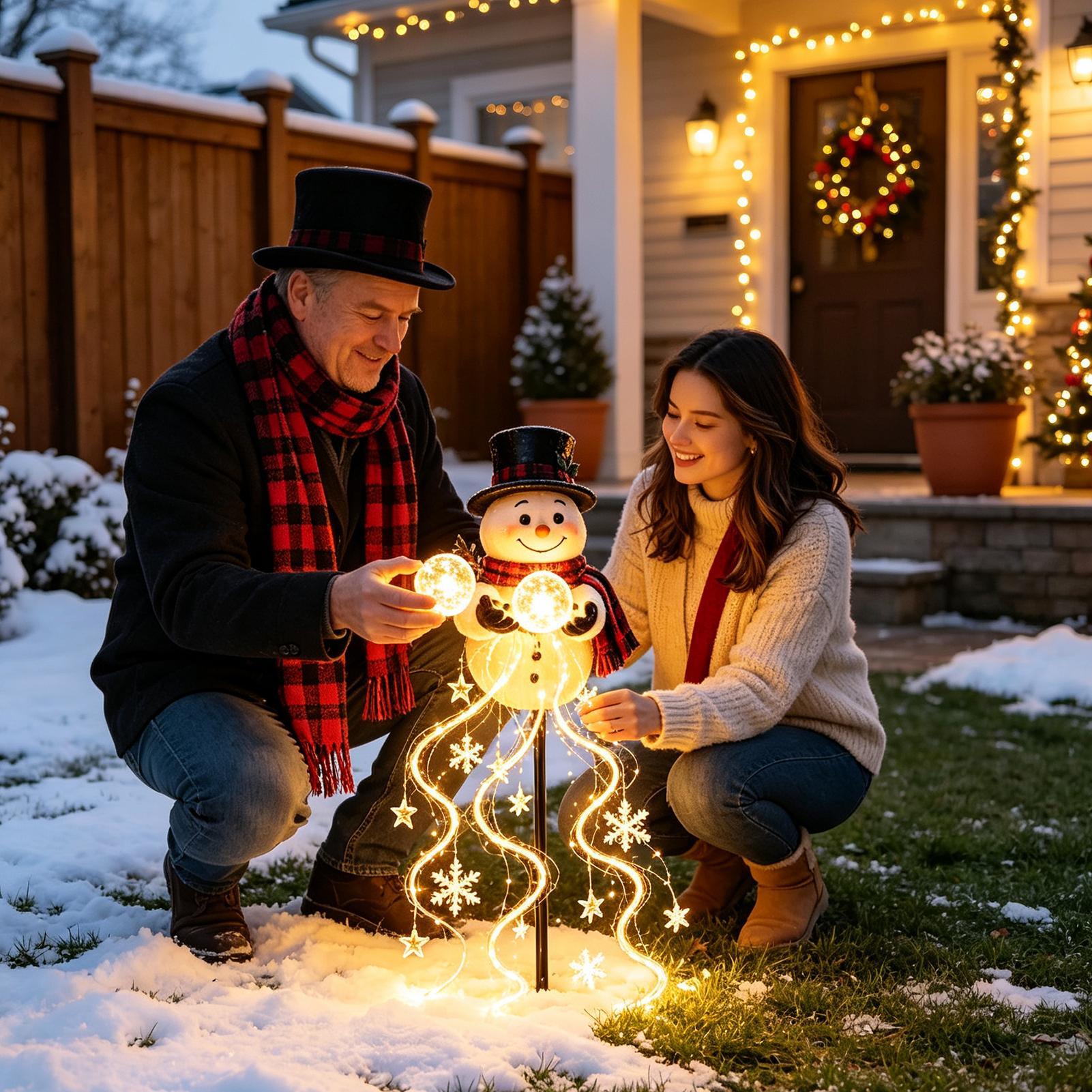 Christmas Pathway Lights 60cm  - đánh giá và giá Lighting Christmas Decor