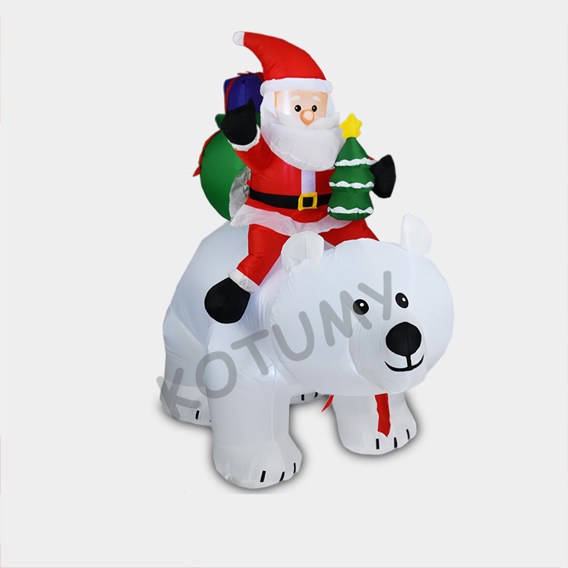 Movable Bear Santa Christmas I - đánh giá và giá Up Lighting Decor