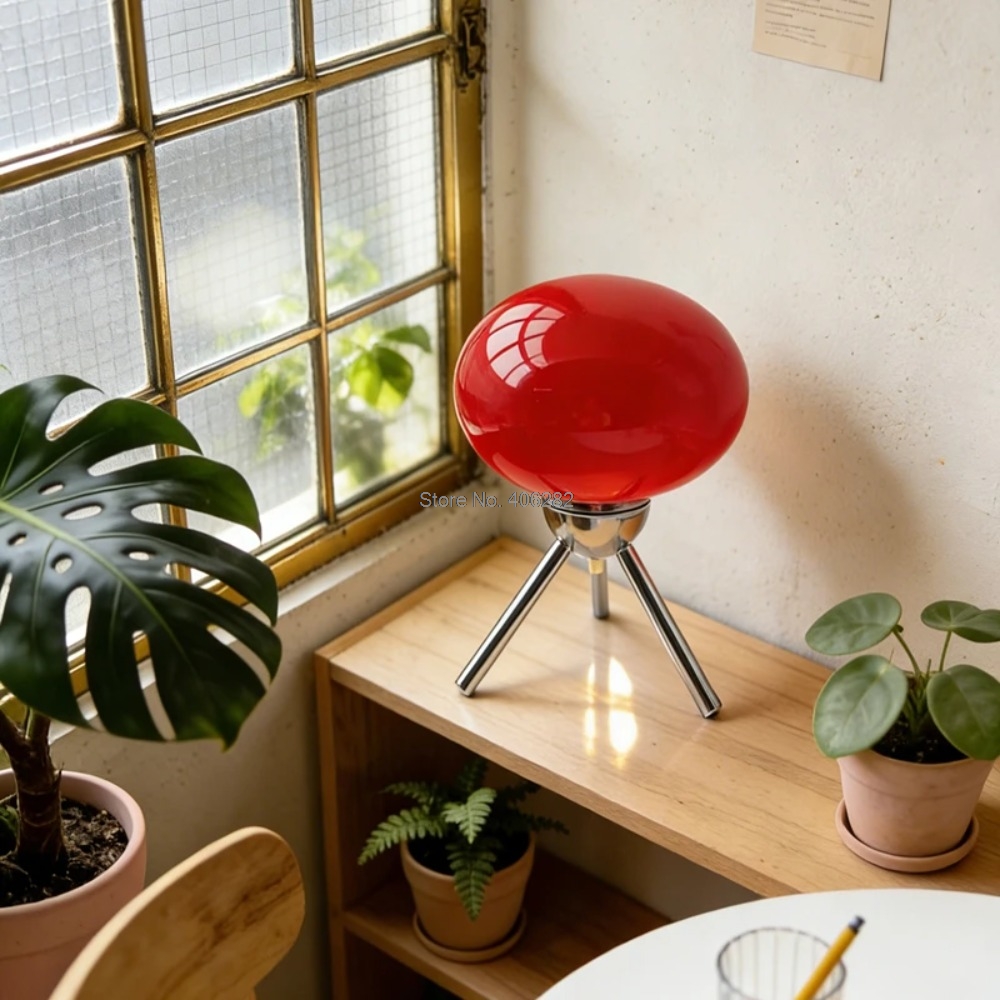 Bauhaus Mid-Century Glass Mush - đánh giá và giá Lighting Decor Bedroom