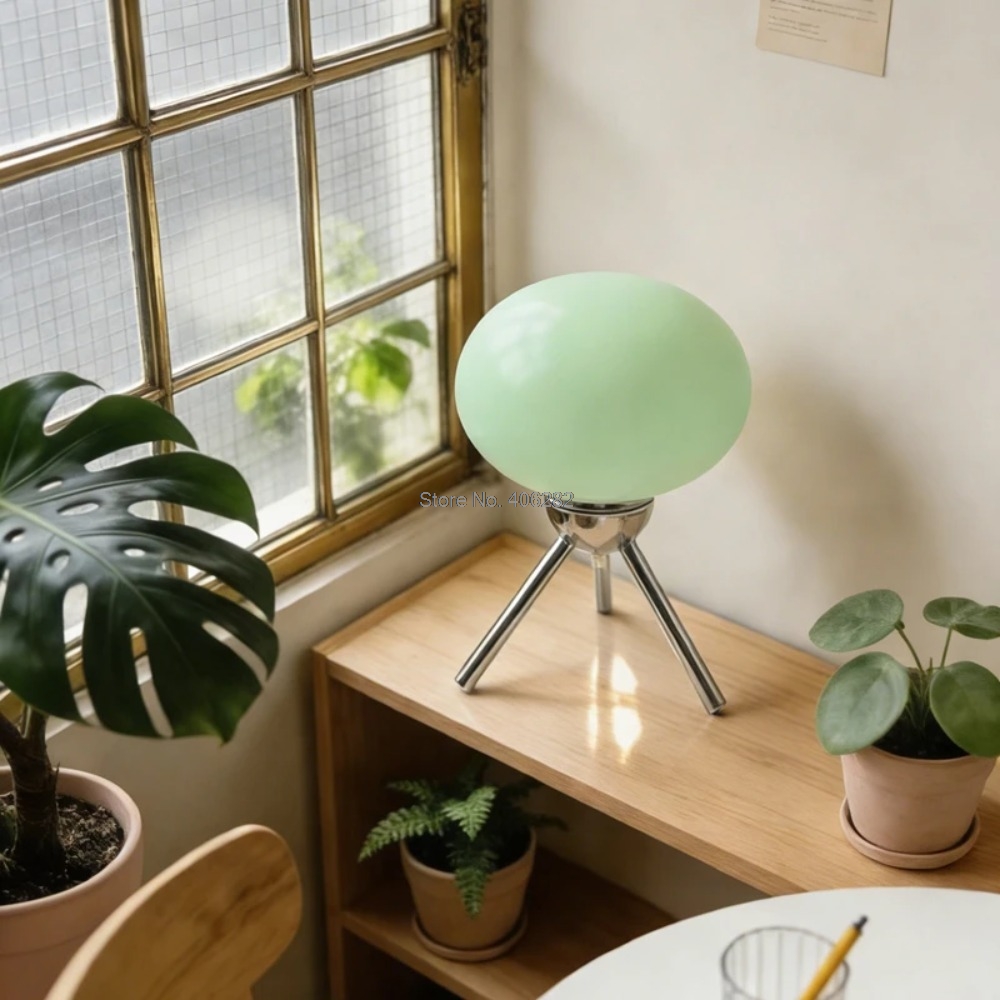 Bauhaus Mid-Century Glass Mush - đánh giá và giá Lighting Decor Bedroom