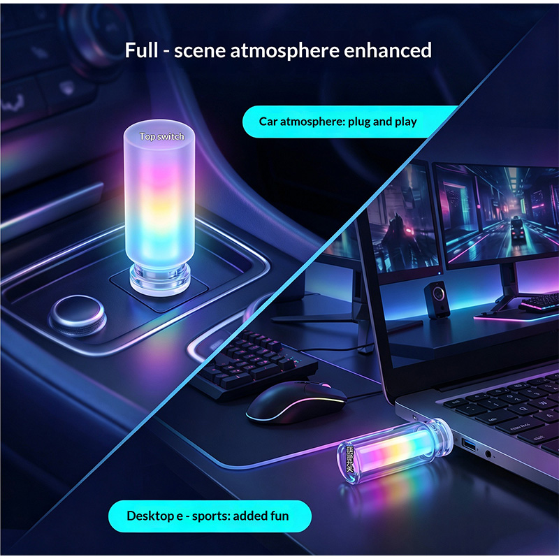 USB Glass Bottle RGB Ambient L - đánh giá và giá Lighting Mcqueen Bedroom Decor